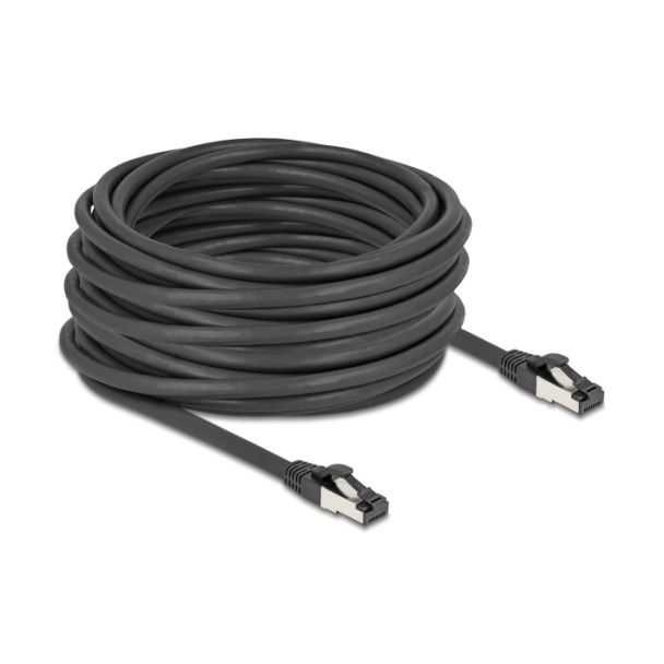 DeLOCK 80576 cavo di rete Nero 15 m Cat8.1 S/FTP (S-STP)