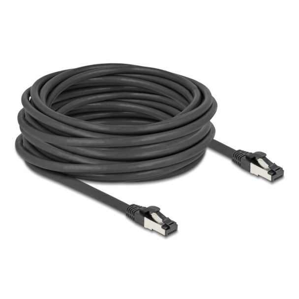 DeLOCK 80575 cavo di rete Nero 10 m Cat8.1 S/FTP (S-STP)