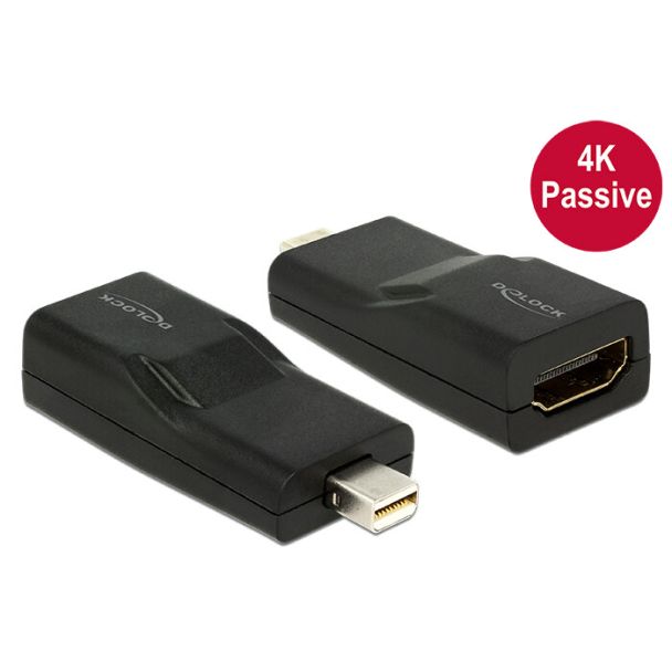 DeLOCK mini Displayport/HDMI Black