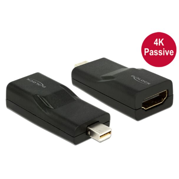 DeLOCK mini Displayport/HDMI Black
