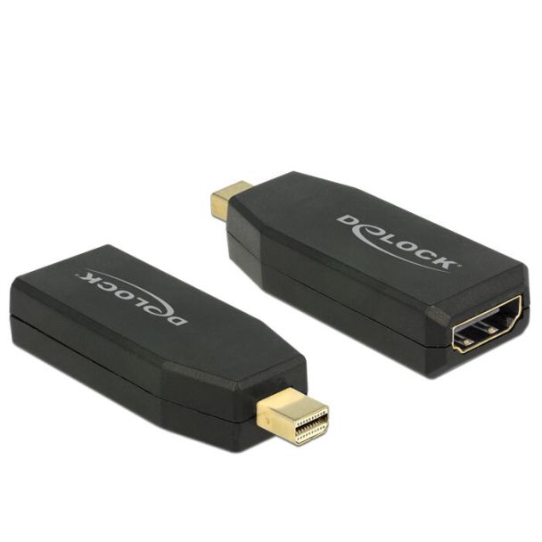 DeLOCK 65581 cable gender changer mini Displayport 1.2 HDMI Black