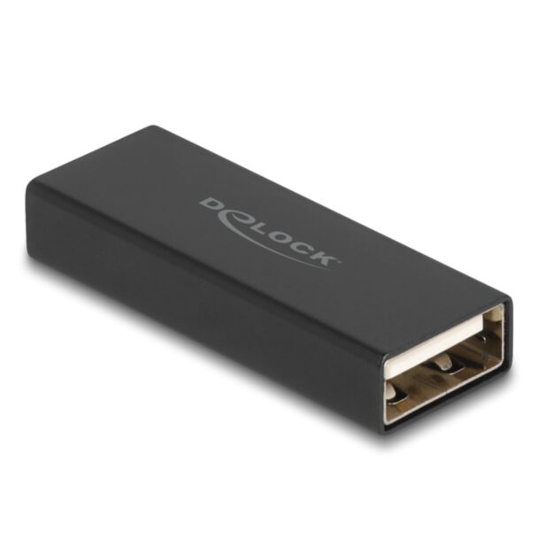 DeLOCK Adapter Gender Changer USB 2.0 Type-A female to female metal