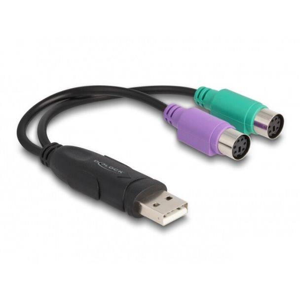 DeLOCK Adattatore da USB a PS/2