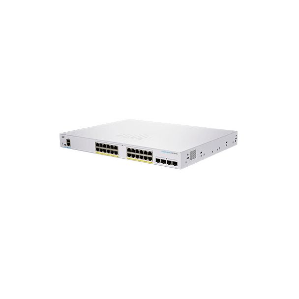 Cisco CBS350-24FP-4G-EU network switch Managed L2/L3 Gigabit Ethernet (10/100/1000) Silver