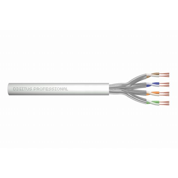 Digitus Cavo di installazione con doppino intrecciato CAT 6A U-FTP