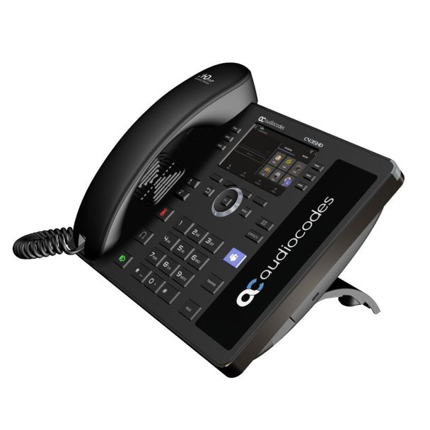 AudioCodes Teams C435HD-R IP-Phone PoE GbE black