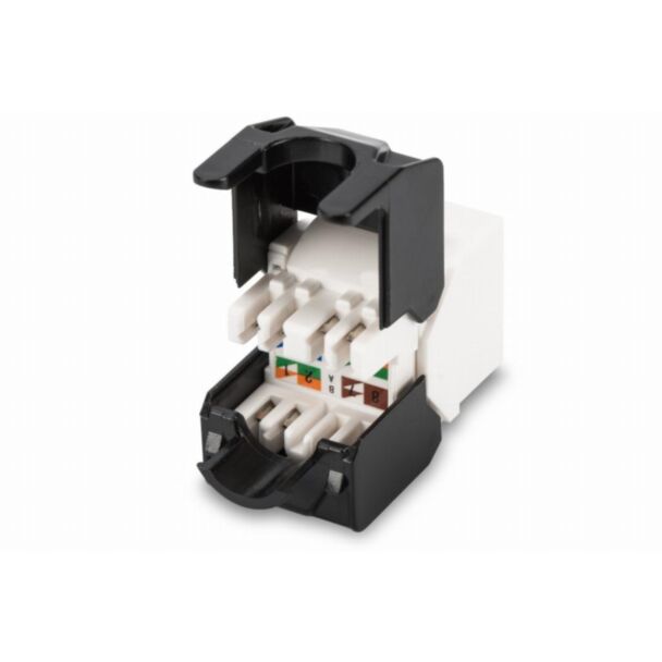 Digitus Modulo Keystone Classe D, CAT 5e, non schermato, installazione senza attrezzi
