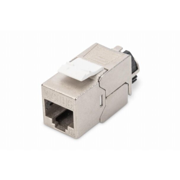 Digitus CAT 6A Keystone module, shielded with intelligent cable manager