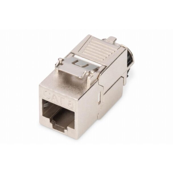 Digitus CAT 8.1 Keystone module, shielded, tool-free mounting connection