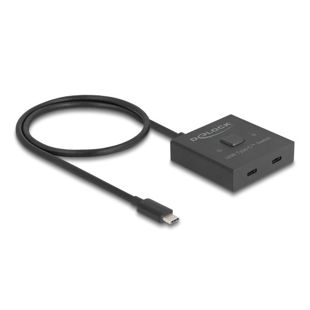 DeLOCK USB 10 Gbps USB Type-C Switch 2 a 1 bidirezionale da 8K