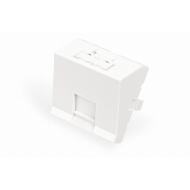 Digitus Pannello frontale, 1 porta, 45 x 45 mm, angolato, per telaio DN-93802-5-SH