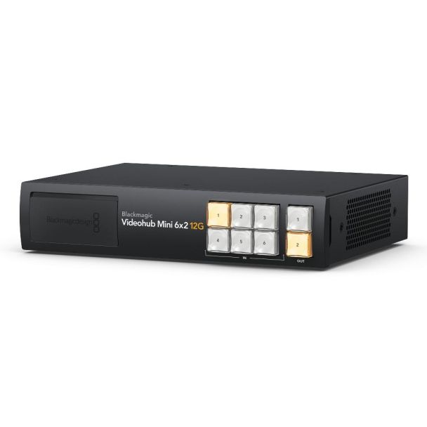 Blackmagic Design Videohub Mini 6x2 12G BNC