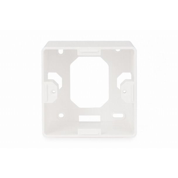 Digitus Telaio per scatola di derivazione vuota Keystone 80x80 mm, tipo tedesco