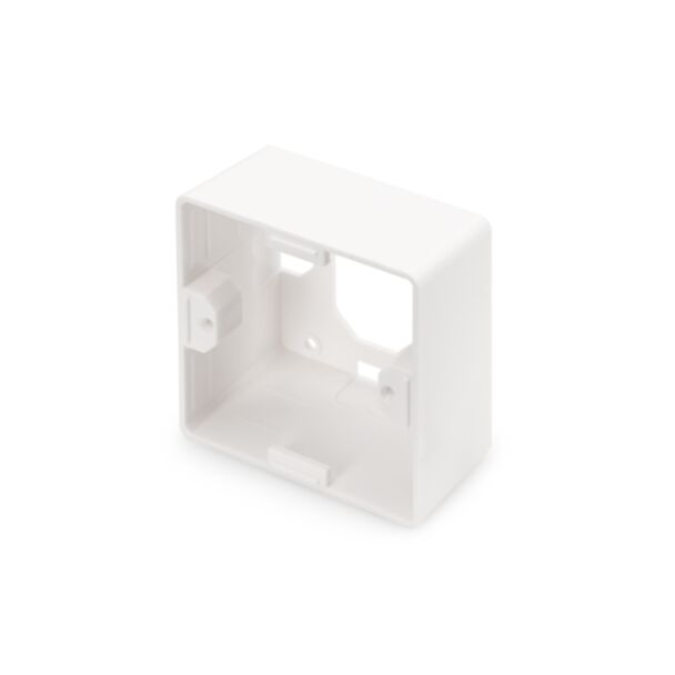 Digitus Telaio per scatola di derivazione vuota Keystone 80x80 mm, tipo tedesco