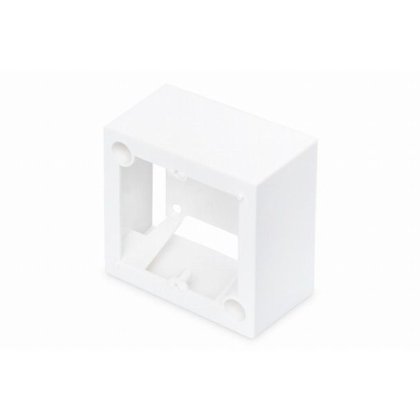 Digitus Telaio per scatola di derivazione vuota Keystone 80x80 mm, tipo francese
