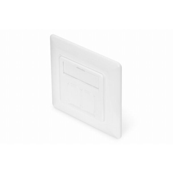 Digitus Face plate for Multimedia / Keystone Modules white