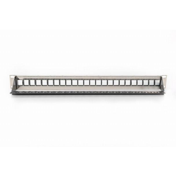 Digitus Modular Patch Panel for Keystone Jack 1U Rack Mount - Unloaded