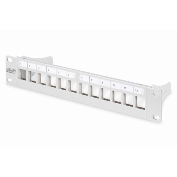 Digitus Modular Patch Panel grey, 12-port