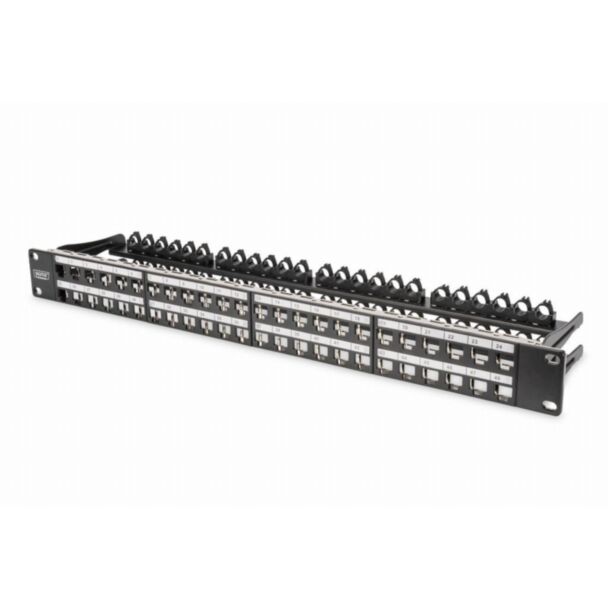 Digitus Modular High Density Patch Panel 1U 48-port, shielded