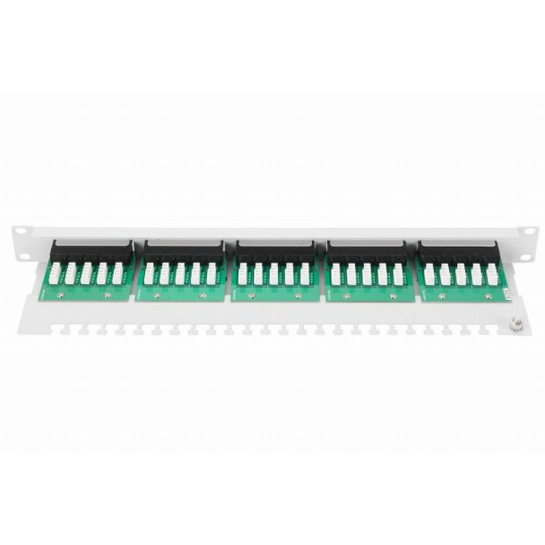 Digitus Pannello patch CAT 3 ISDN, non schermato