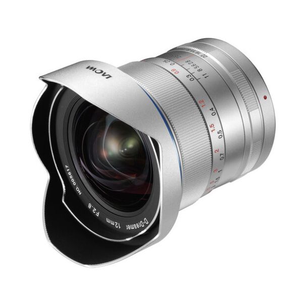 Laowa 12mm f/2.8 Zero Distortion Canon EF SLR Obiettivo ultra-ampio Argento