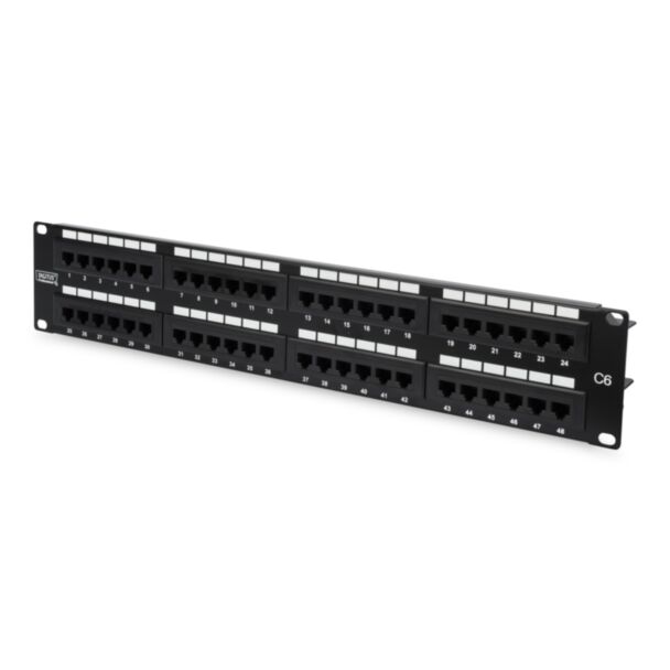 Digitus CAT 6 2U 48-port, Class E Patch Panel
