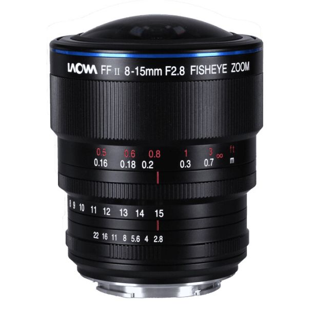 Laowa 8-15mm f/2.8 FF Zoom Fisheye Macro lens Black