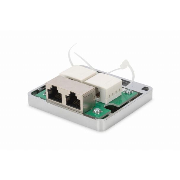 Digitus Scatola sporgente CAT 6A, 1 presa