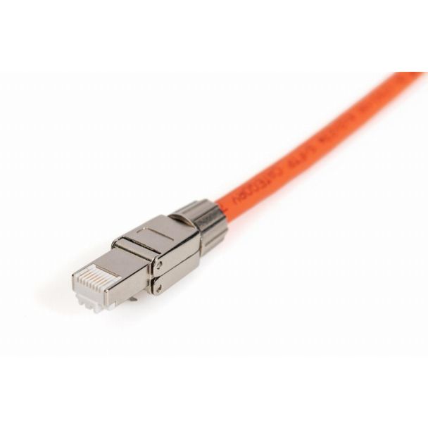 Digitus Connettore di terminazione CAT 6A, schermato, attacco di montaggio senza attrezzi