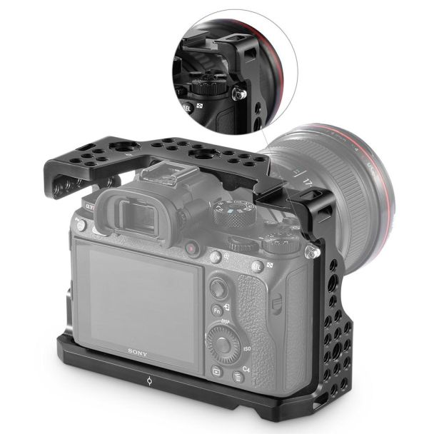 SmallRig 2087 custodia per macchine fotografiche 1/4, 3/8" Nero