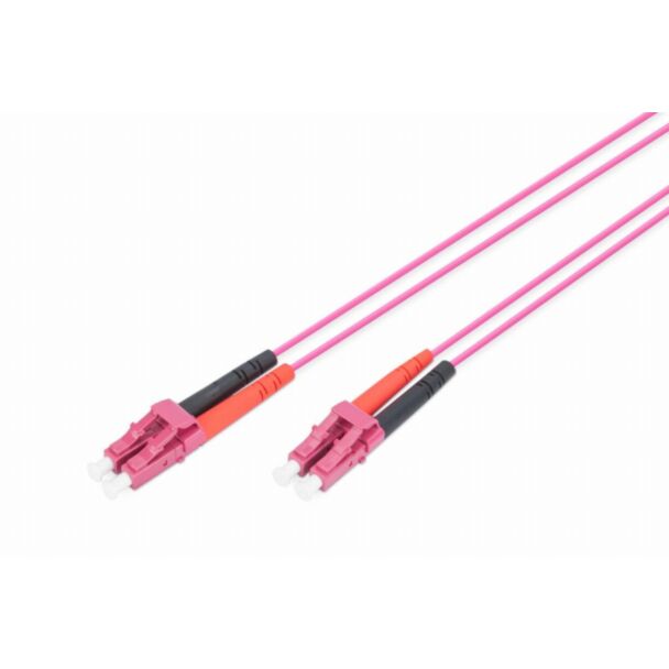 Digitus Fiber Optic Multimode Patchcord, OM4, LC / LC
