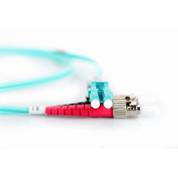 Digitus Fiber Optic Multimode Patch Cord, OM 3, LC / ST