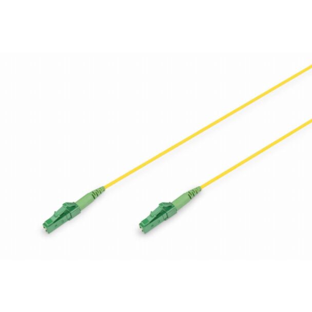 Digitus Fiber Optic simplex patch cable, Singlemode, LC/APC - LC/APC, 1 m