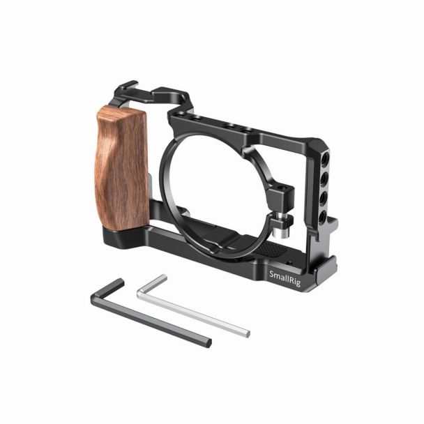 SmallRig CCS2434 camera cage 1/4" Black, Wood