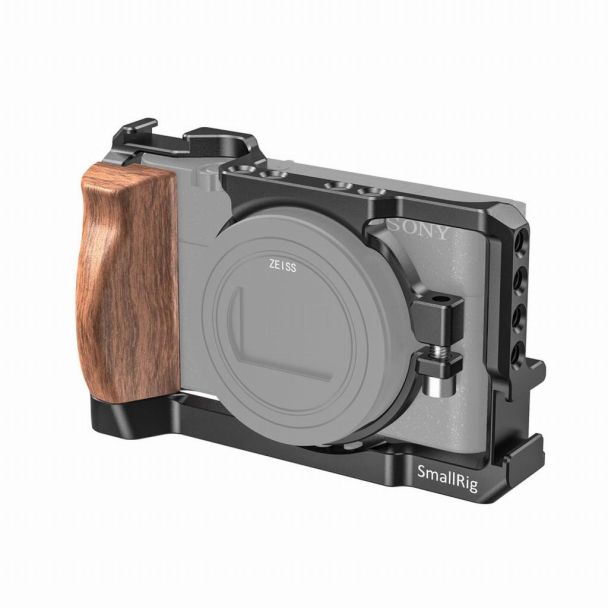 SmallRig CCS2434 camera cage 1/4" Black, Wood