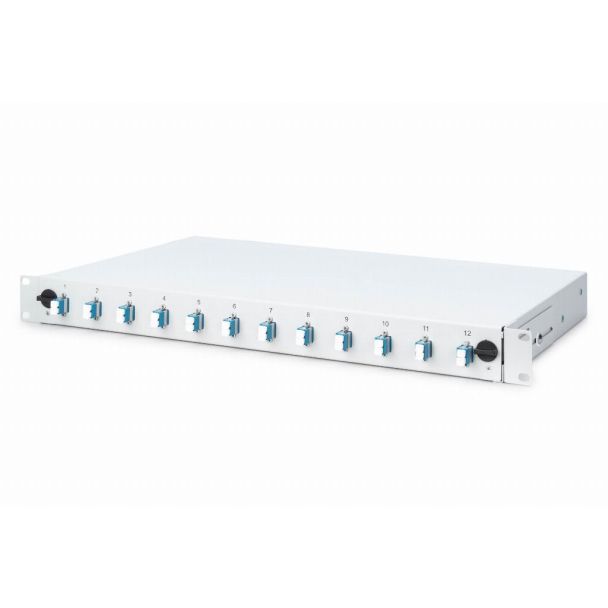 Digitus Fiber Optic Splice Box, Equipped, LC, OS2
