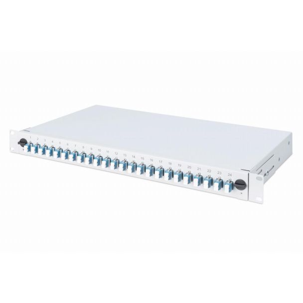 Digitus Fiber Optic Splice Box, Equipped, LC, OS2
