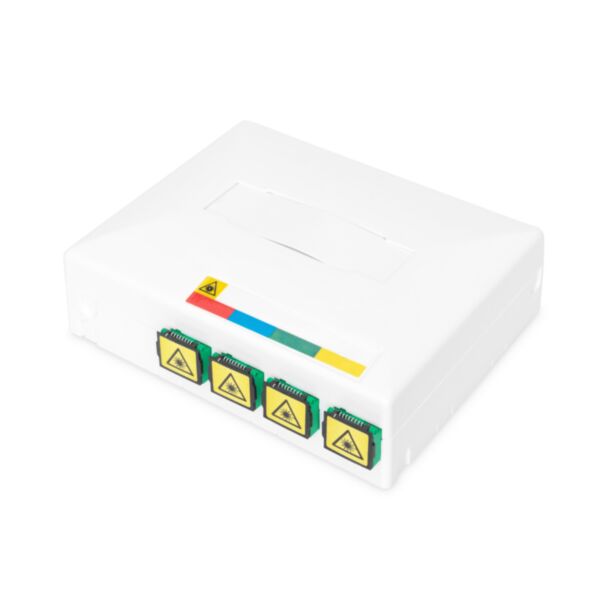 Digitus Alloggiamento FTTH con 4 accoppiamenti SC SX