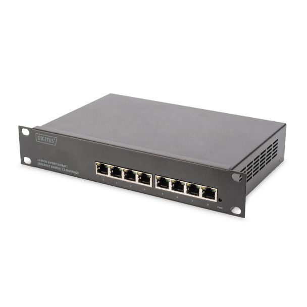 Digitus 10" Gigabit 8-Port L2+ Managed Switch
