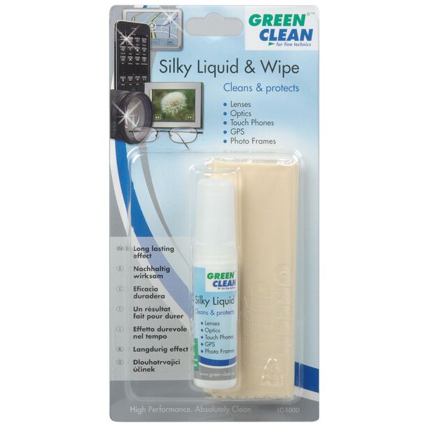 Green Clean LC-1000 equipment cleansing kit Lenses/Glass Equipment cleansing wet & dry cloths 20 ml