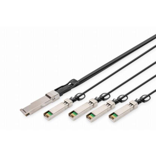 Digitus Direct Attach Cable 40G QSFP+ to 4XSFP+ 2m