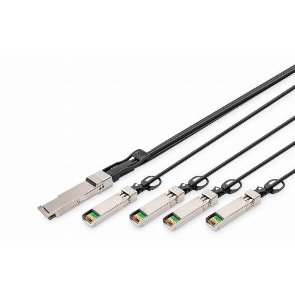 Digitus 40G QSFP+ to 4XSFP+ Direct Attach Cable 3m