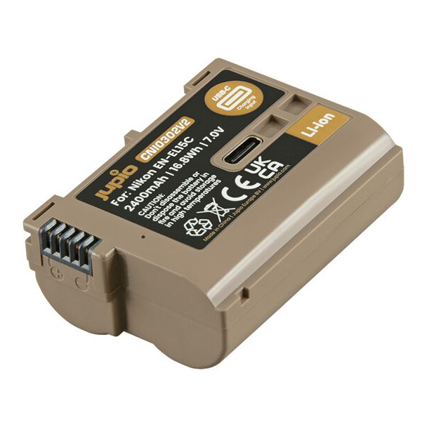 Jupio CNI0302V2 camera/camcorder battery Lithium-Ion (Li-Ion) 2400 mAh