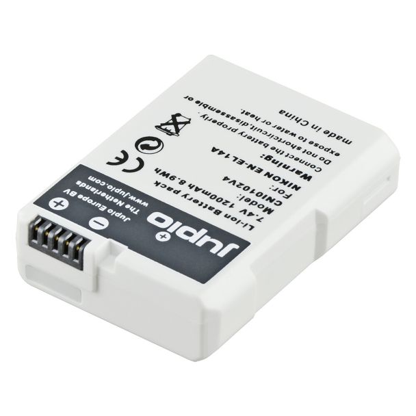 Jupio CNI0102V4 camera/camcorder battery Lithium-Ion (Li-Ion) 1200 mAh