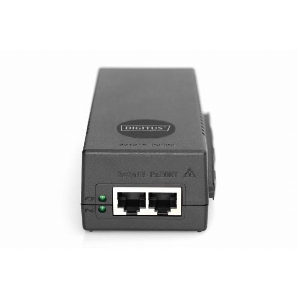Digitus Iniettore PoE+ da 10 Gigabit Ethernet, 802.3at, 30 W