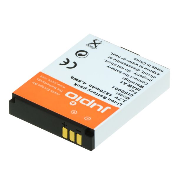 Jupio CIS0001 camera/camcorder battery Lithium-Ion (Li-Ion) 1220 mAh
