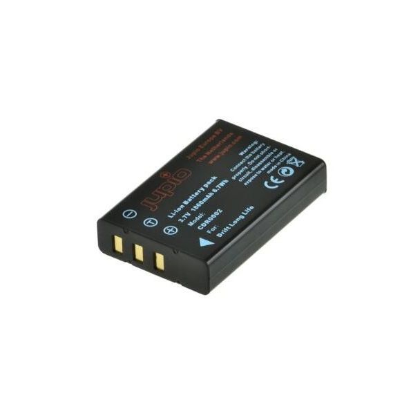 Jupio CDR0002 camera/camcorder battery Lithium-Ion (Li-Ion) 1800 mAh
