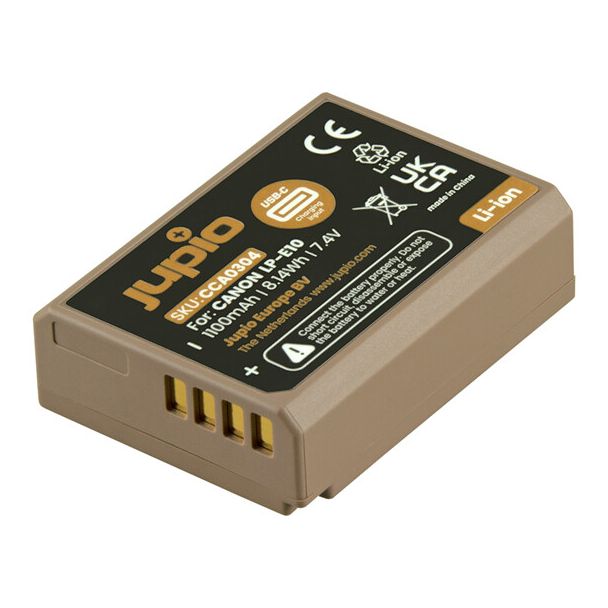 Jupio CCA0304 camera/camcorder battery Lithium-Ion (Li-Ion) 1100 mAh