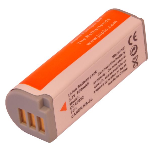 Jupio CCA0022 camera/camcorder battery Lithium-Ion (Li-Ion) 800 mAh