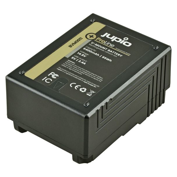 Jupio BVM0011 camera/camcorder battery Lithium-Ion (Li-Ion) 6400 mAh